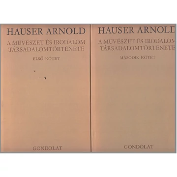 A művészet és irodalom társadalomtörténete I.-II.