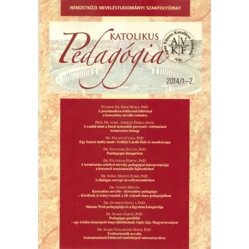 Katolikus Pedagógia 2014/1-2.