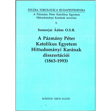 A PPKE HTK disszertációi (1863-1993)