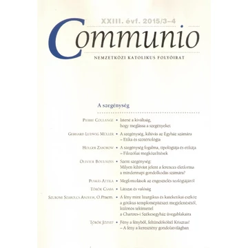 Communio 2015/3-4.