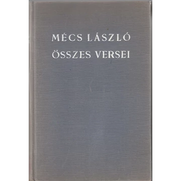 Mécs László összes versei