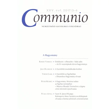Communio 2017/3-4.