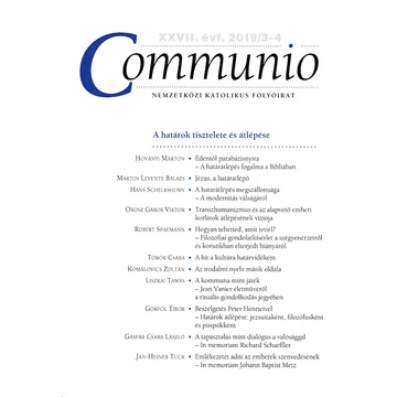 Communio 2019/3-4.