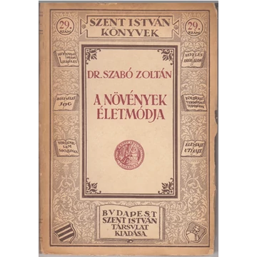 A nővények életmódja