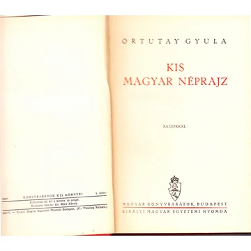 Kis magyar néprajz