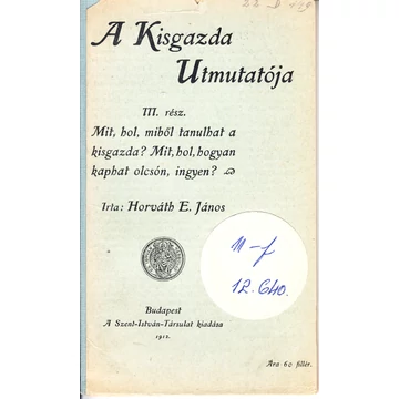 A Kisgazda útmutatója III. rész