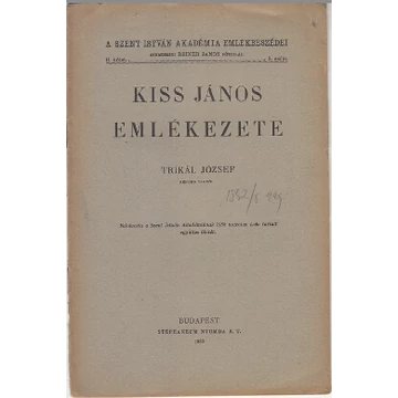 Kiss János emlékezete