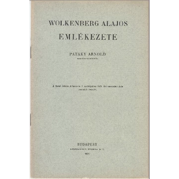 Wolkenberg Alajos emlékezete