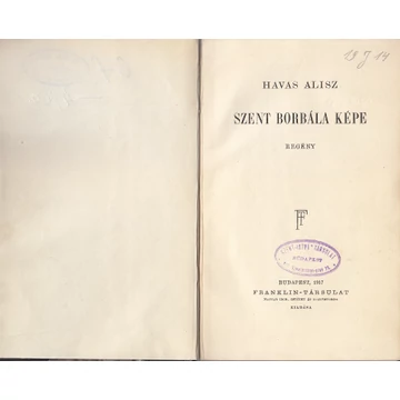 Szent Borbála képe