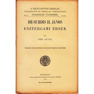De-Surdis II. János esztergomi érsek