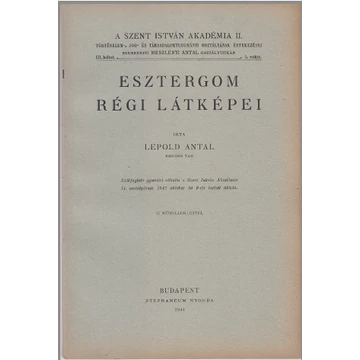 Esztergom régi látképei