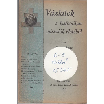 Vázlatok a katholikus missziók életéből
