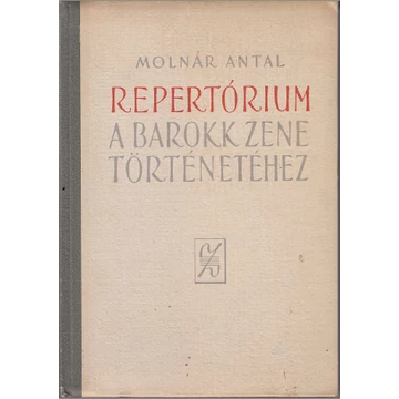 Repertórium a barokk zene történetéhez
