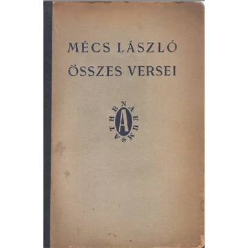 Mécs László összes versei 1920-1940