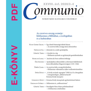 Communio 2020/3-4 - E-könyv