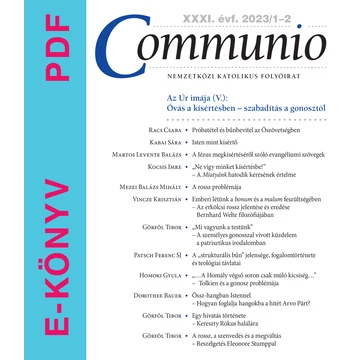 Communio 2023/1-2 - E-könyv