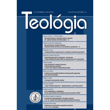 Teológia 2024/1-2.