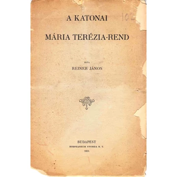 A katonai Mária Terézia-rend
