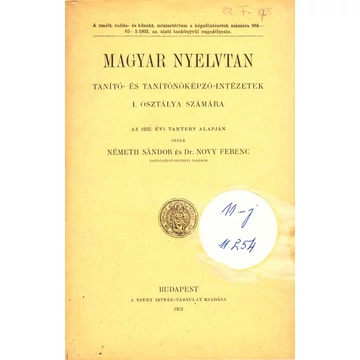 Magyar nyelvtan