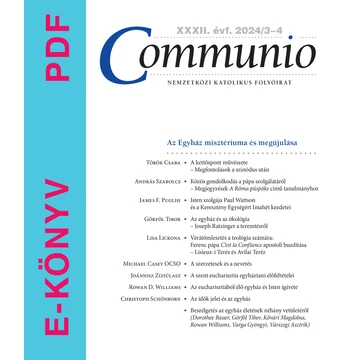 Communio 2024/3-4 - E-könyv