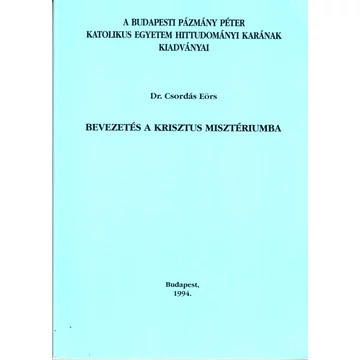 Bevezetés a Krisztus misztériumba
