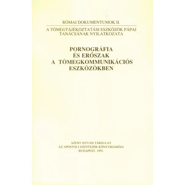 Pornográfia és erőszak a tömegkommunikációs eszközökben
