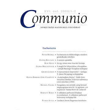 Communio 2008/1-2.