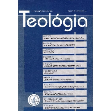 Teológia 2009/3-4.