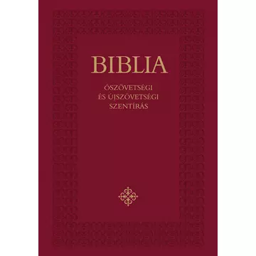 Családi Biblia - Bordó