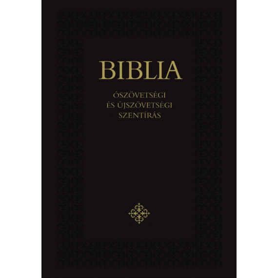 Cover image of Sztenderd Biblia - fekete/keménytáblás