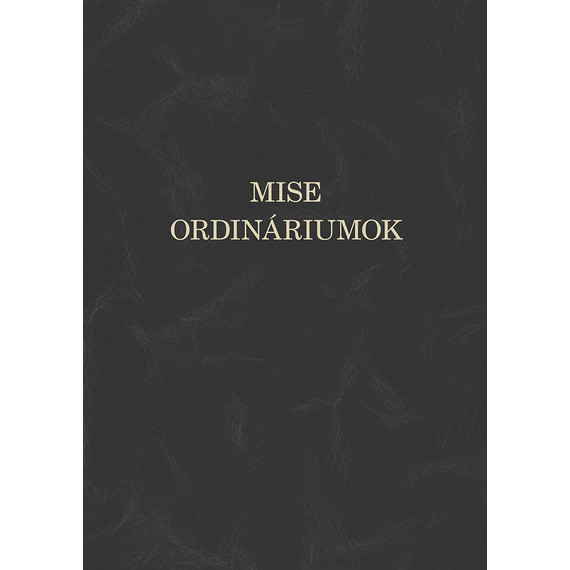 Cover image of Mise-ordináriumok