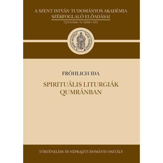 Cover image of Spirituális liturgiák Qumránban