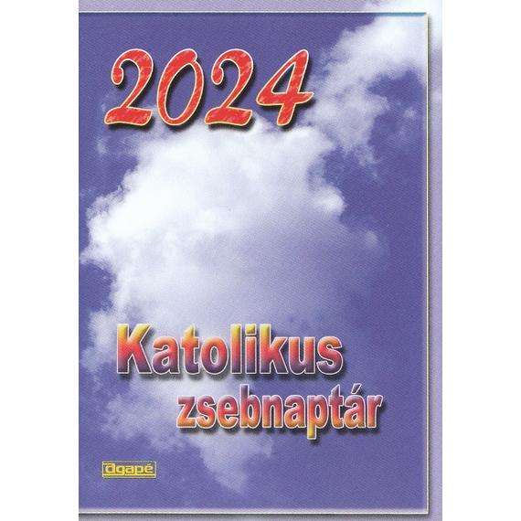 Cover image of Katolikus zsebnaptár 2024-es évre