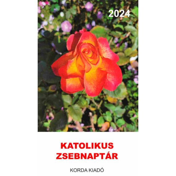 Cover image of Katolikus zsebnaptár 2024-es évre