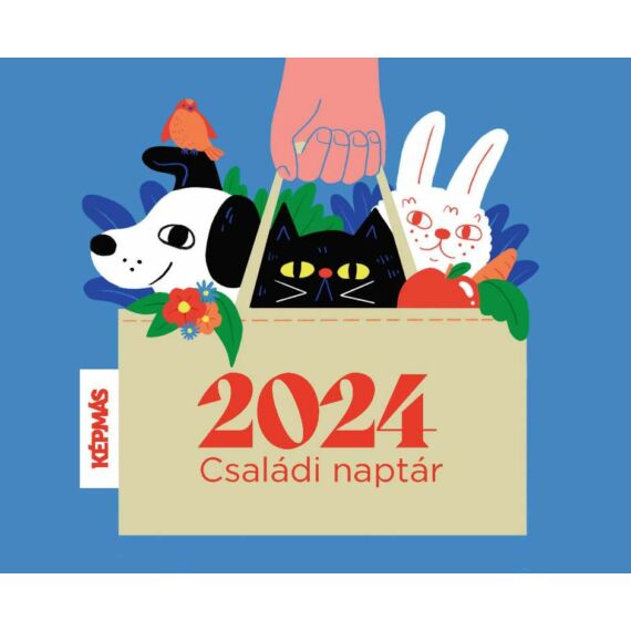 Cover image of Képmás családi naptár 2024.