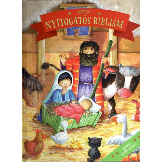 Cover image of Kedvenc nyitogatós Bibliám
