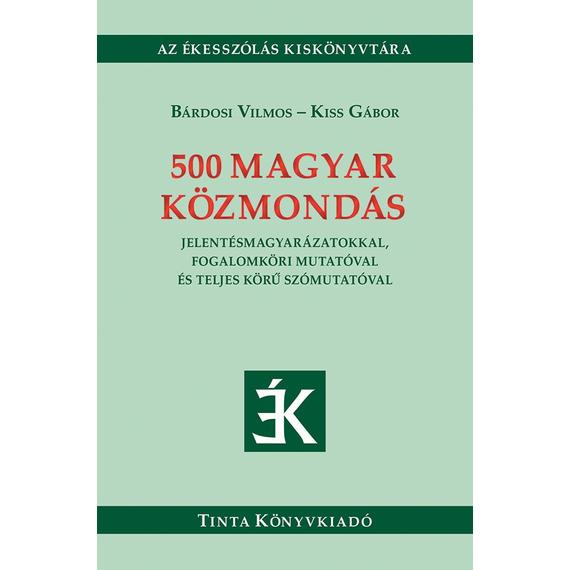 Cover image of 500 magyar közmondás