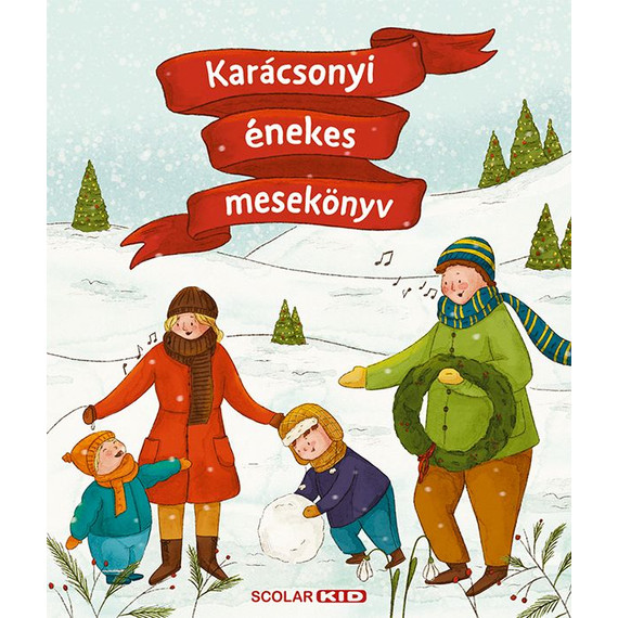 Cover image of Karácsonyi énekes mesekönyv