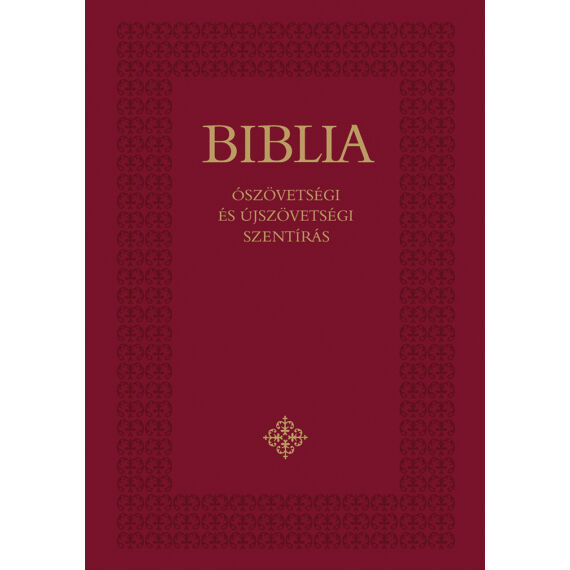 Cover image of Sztenderd Biblia - bordó/keménytáblás