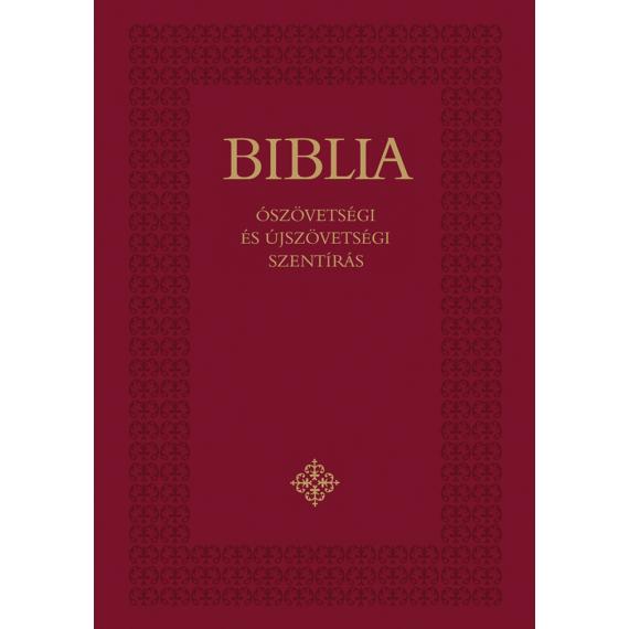 Cover image of Sztenderd Biblia - bordó/keménytáblás