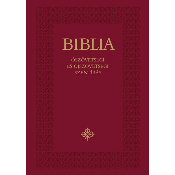 Cover image of Sztenderd Biblia - bordó/keménytáblás