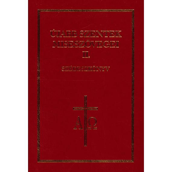 Cover image of Újabb szentek miseszövegei II.