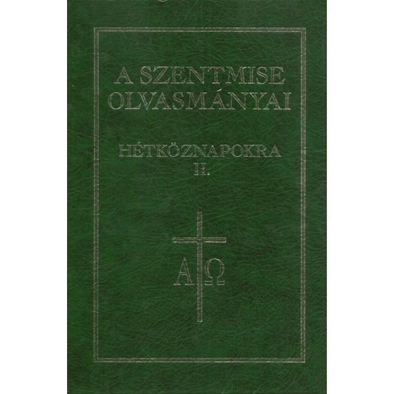 Cover image of A Szentmise olvasmányai hétköznapokra II.