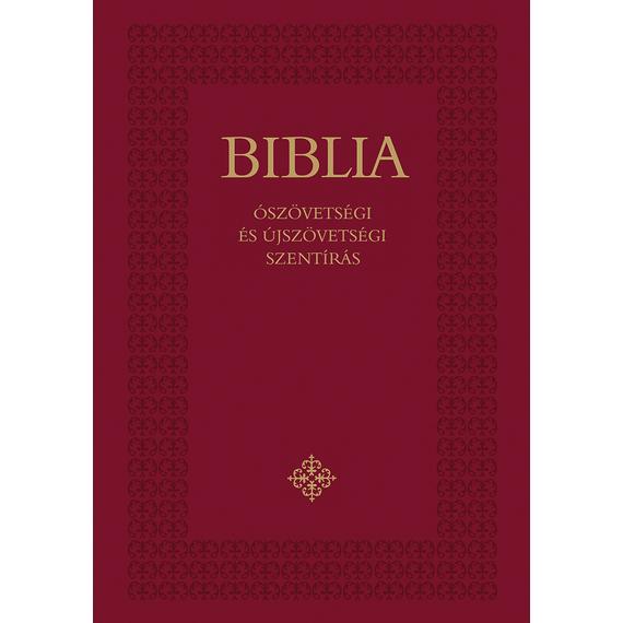 Cover image of Családi Biblia - Bordó