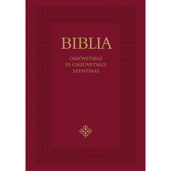 Cover image of Családi Biblia - Bordó