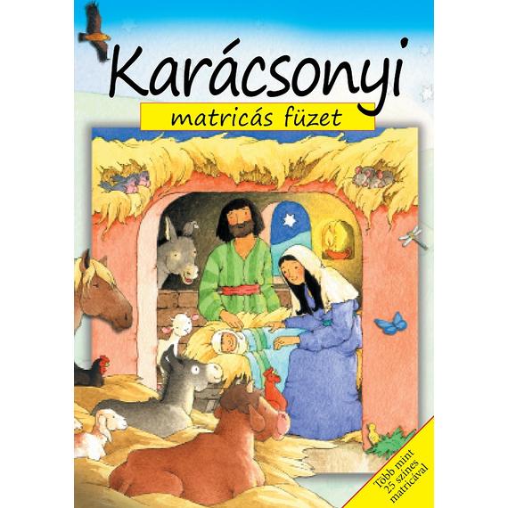 Cover image of Karácsonyi matricás füzet