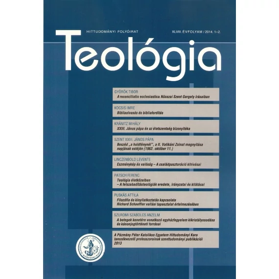 Teológia 2014/1-2.