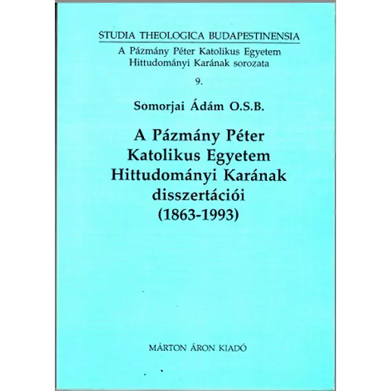A PPKE HTK disszertációi (1863-1993)