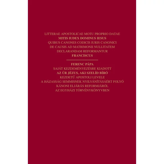 Mitis Iudex Dominus Iesus