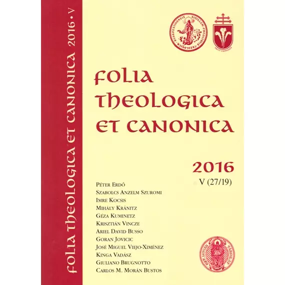 Folia Theologica et Canonica 2016